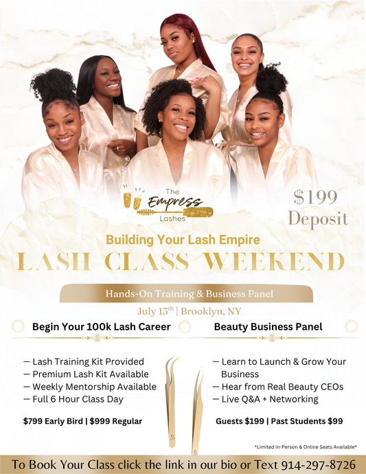 Lash Class Weekend – Beauty Business Panel